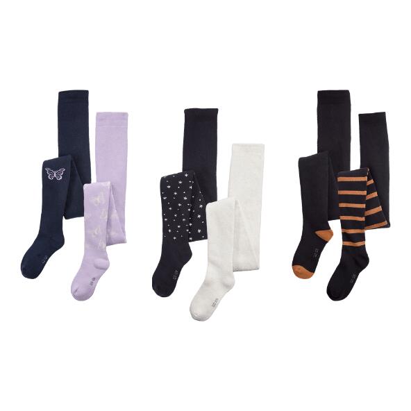 L&D(R) 				Collants, 2 pcs