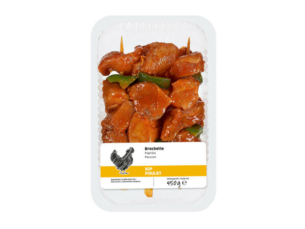 Brochettes de poulet