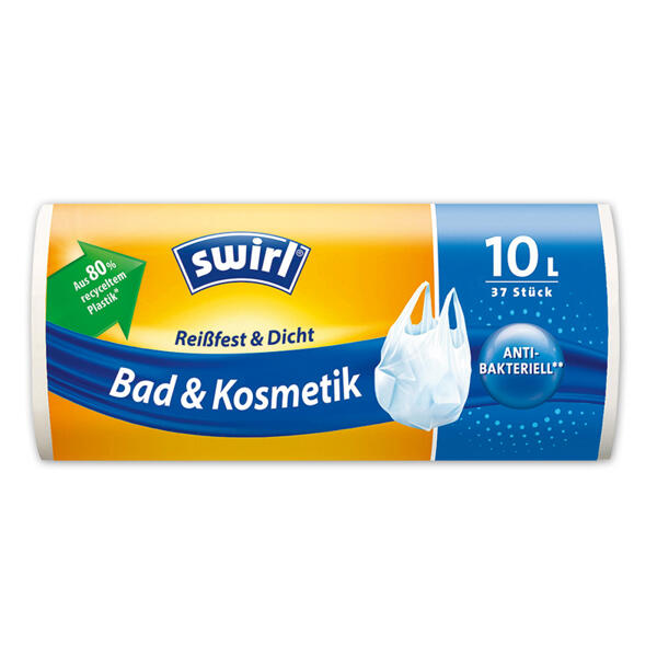 Müllbeutel mit Tragegriff