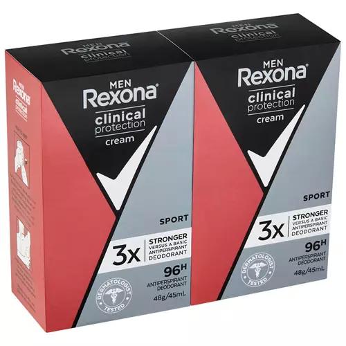 Men's and Women's Antiperspirant Deodorant 96 Hour 48g x 2 Pack