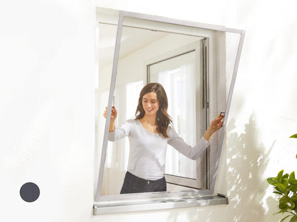 Moustiquaire pour fenêtre en aluminium