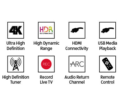 50" 4K Ultra HD TV with HDR