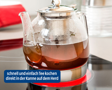 CROFTON Teekanne mit Sieb