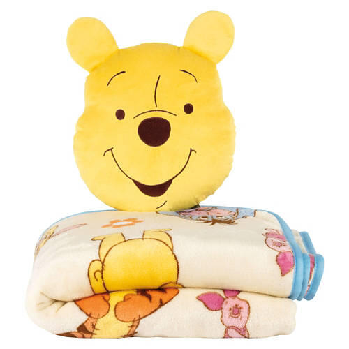 Kids Pillow & Blanket Set - Winnie the Pooh
