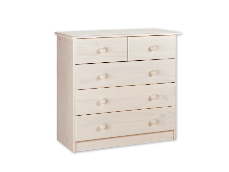 Livarno(R) Wooden Chest of 5 Drawers