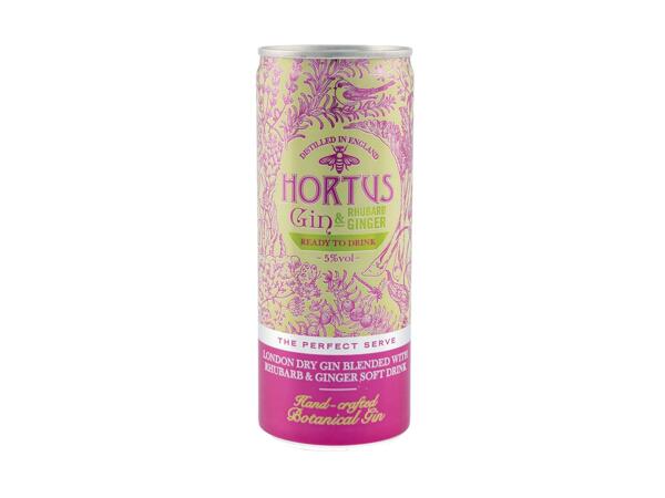 Rhubarb & Ginger Gin & Tonic 5%