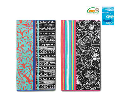 Terry Jacquard Beach Towel