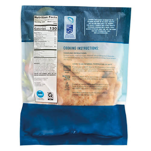 Wild Caught Breaded Flounder, 16 oz