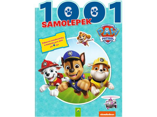 Kniha samolepek/hádanek