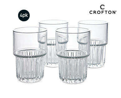 Glass Tumblers 4pk
