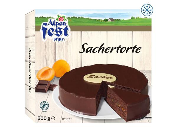 Alpenfest Sacher Cake