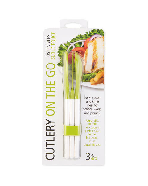 3 Piece Knife Fork and Spoon Set