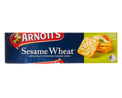 Arnott's Sesame Wheat Crackers 250g