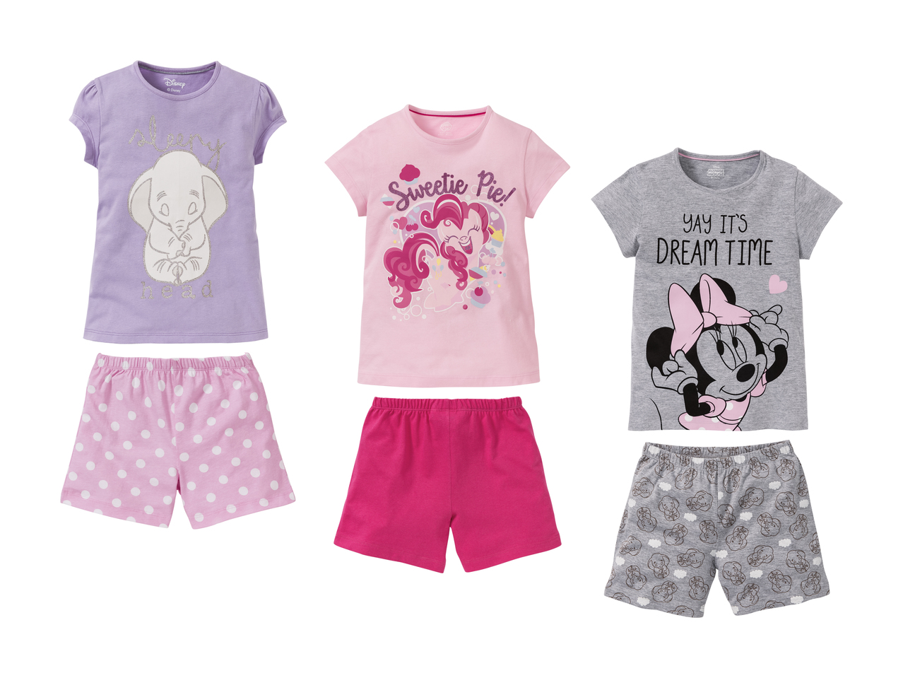 Pyjama court pour fille1