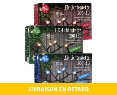 GUIRLANDE LUMINEUSE À LED