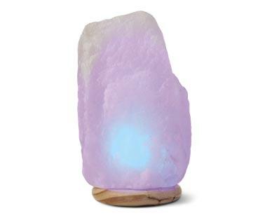 Huntington Home 
 White Salt Crystal Lamp