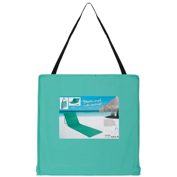 Strandmat met rugsteun