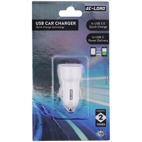 Re-load USB dual auto-snellader