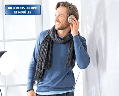 Pull en maille fine pour hommes HANBURY