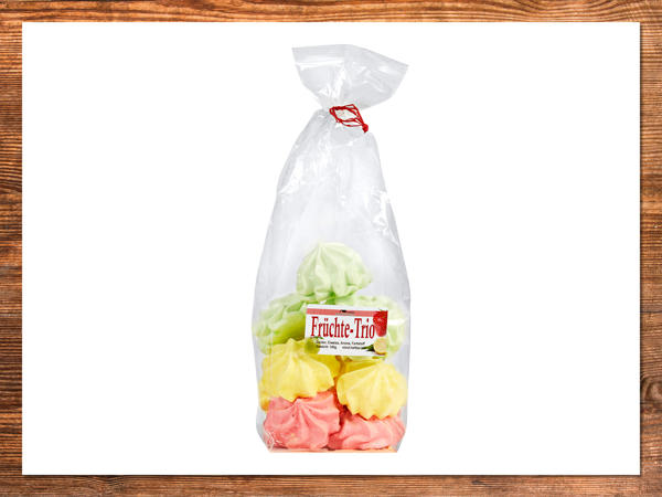 Meringues trio de fruits