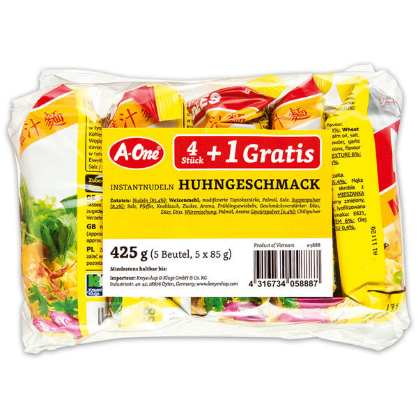 Instant Nudelsuppe