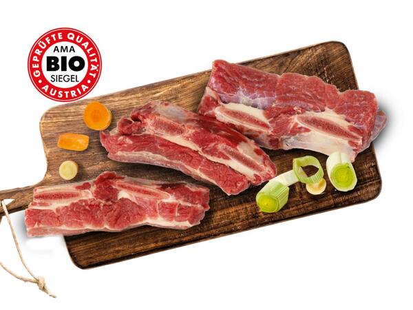 Frisches Bio Beinfleisch vom Rind