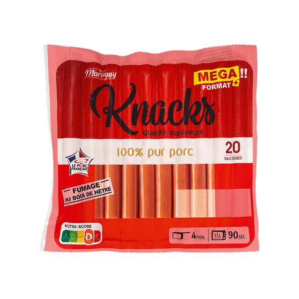 LE MARSIGNY(R) 				20 Saucisses de Strasbourg