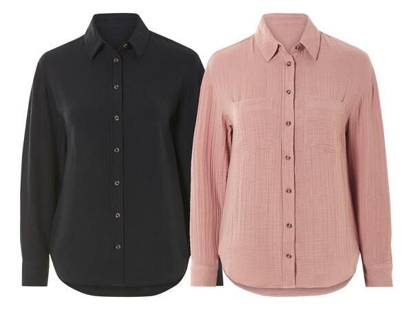 Blus i muslin