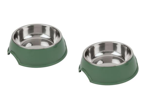Zoofari Pet Bowls - 2 Pack