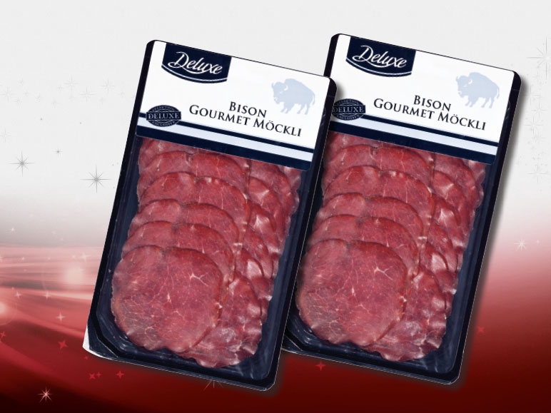 Tranches de bison gourmet
