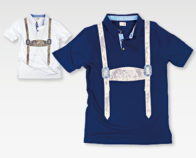 Polo au style traditionnel pour hommes DER WILDSCHÜTZ ZÜNFTIGE TRACHTENMODE(R)