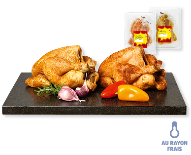Poulet à rôtir au paprika/à l'ail