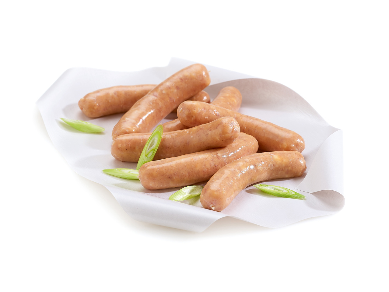 Hähnchen-Chipolatas mit Schmelzkäse