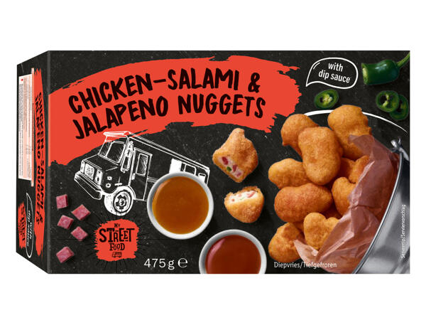 Chicken-Salami & Jalapeno Nuggets