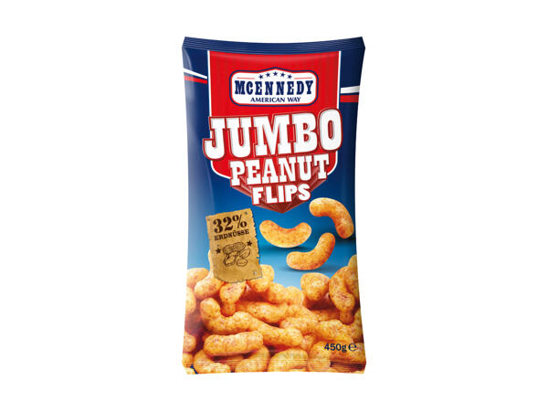 Flips aux cacahouètes géants