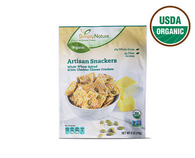 SimplyNature Organic Artisan Snackers