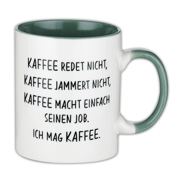 Tasse mit Spruch