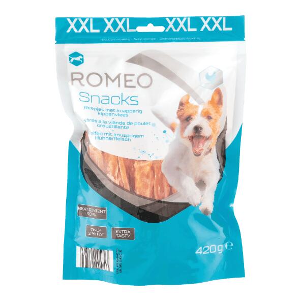 ROMEO(R) 				Geflügelsnacks für Hunde