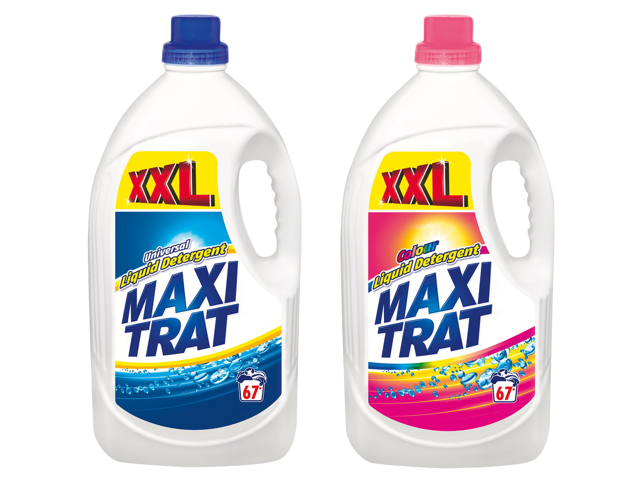 MAXITRAT Flüssiges Voll-/Colorwaschmittel