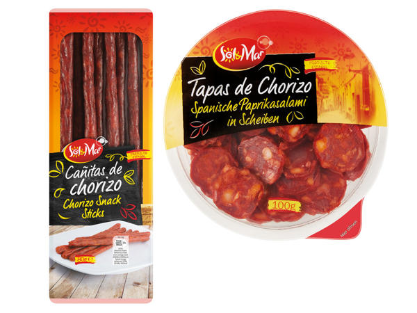 SOL & MAR Cañitas de Chorizo/Tappas de Chorizo