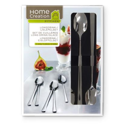 Cuillères à longdrink/glace, 6 pcs