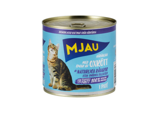 Mjau Oxkött kattmat