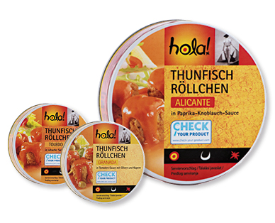 Rouleaux de thon à l'espagnole HOLA!