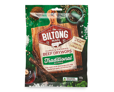 The Biltong Man Drywors 100g