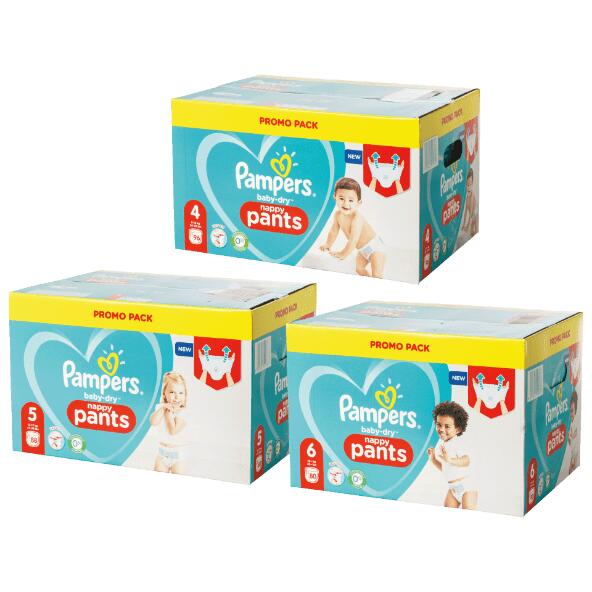Pampers baby-dry luierbroekjes
