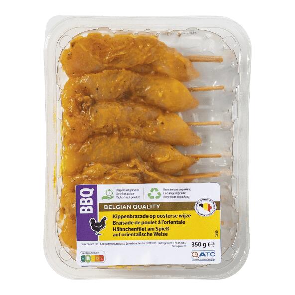 Braisade de poulet à l'orientale