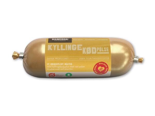 HANEGAL Økologisk kyllingekødpølse