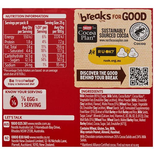 Choc-O-Malt Loaded Eggs 200g