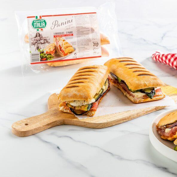 ITALIA(R) 				Pains pour paninis, 3 pcs
