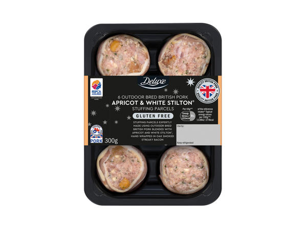 Deluxe 6 Outdoor Bred British Pork Stuffing Parcels